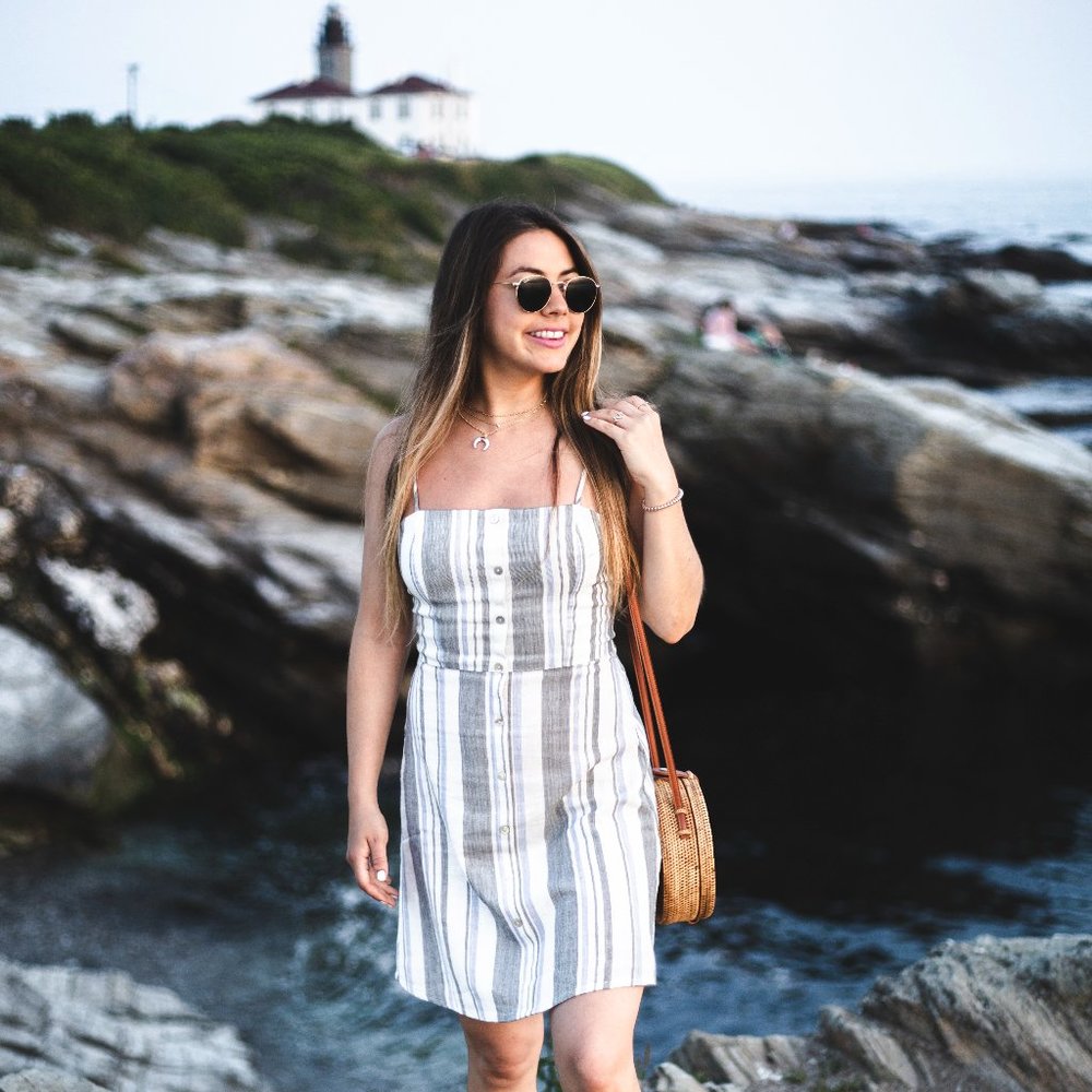 Forever 21 Striped Summer Dress